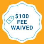$100 fee waived