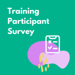 training participant survey