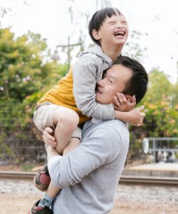 dad with child