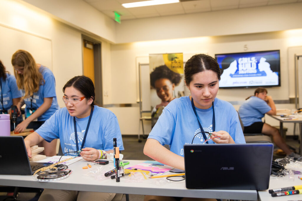 Flight Crew working on computers
