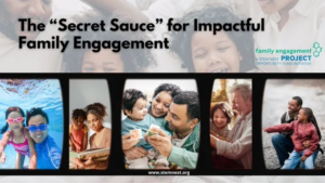 family engagement project promo flier
